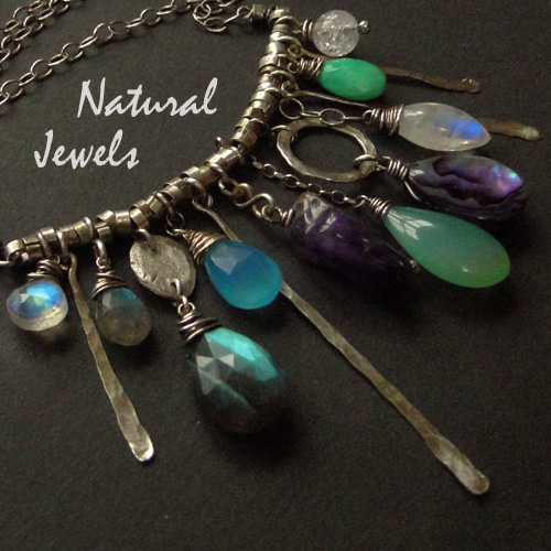 'Electrical' handmade jewelry by Natural Jewels