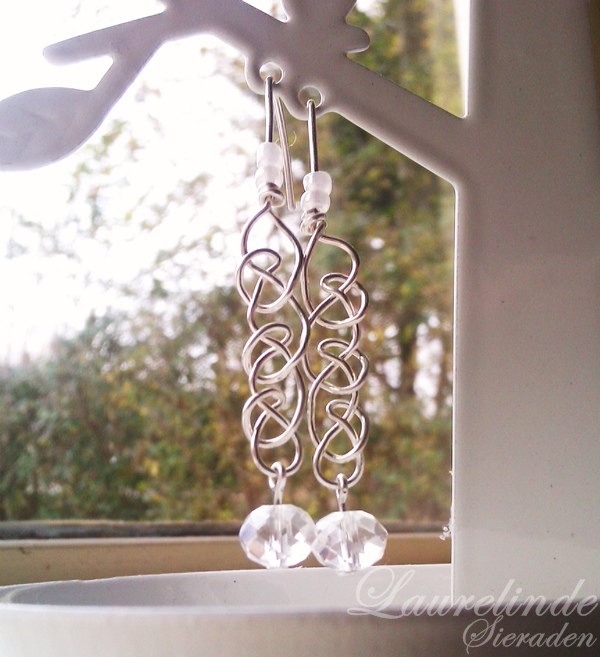 Seren steroorbellen van sterling zilver