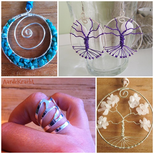 spiraal, levensbomen en velugelring van Aardekracht