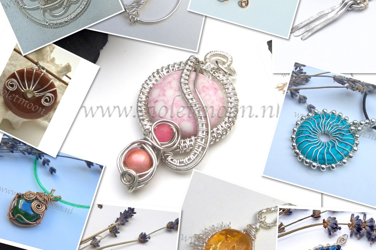 wire sieraden van Violetmoon.nl