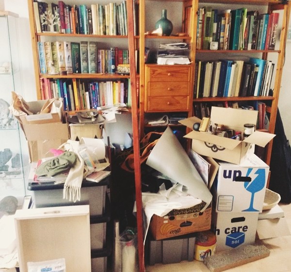 Ik blijf maar uitpakken...